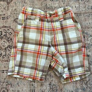 Old Navy Multicolor Plaid Kids Shorts